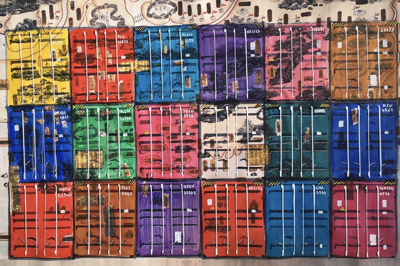 Caroline Bouquet《香港地圖》展覽