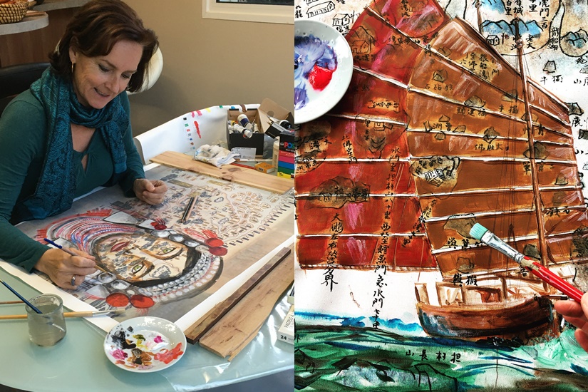 Caroline Bouquet《香港地圖》展覽