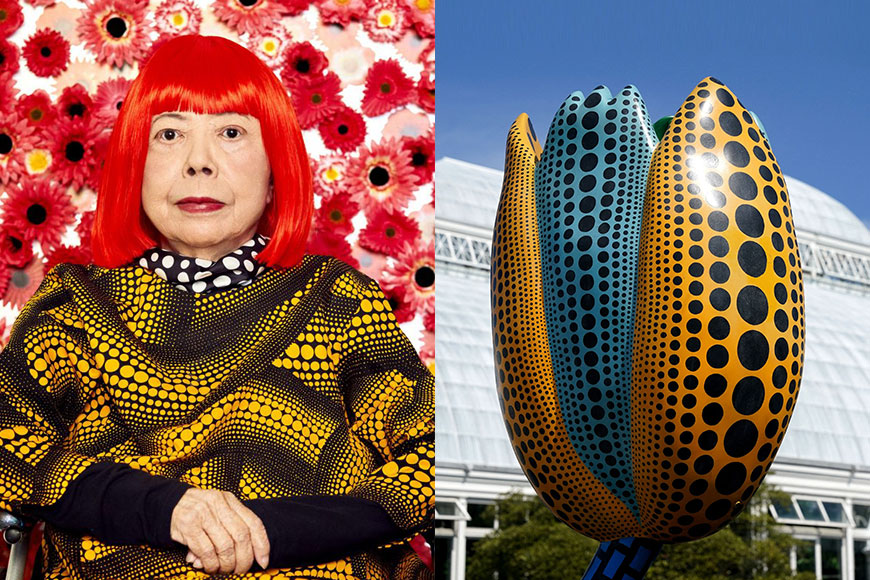 草間彌生戶外展覽《KUSAMA: COSMIC NATURE》