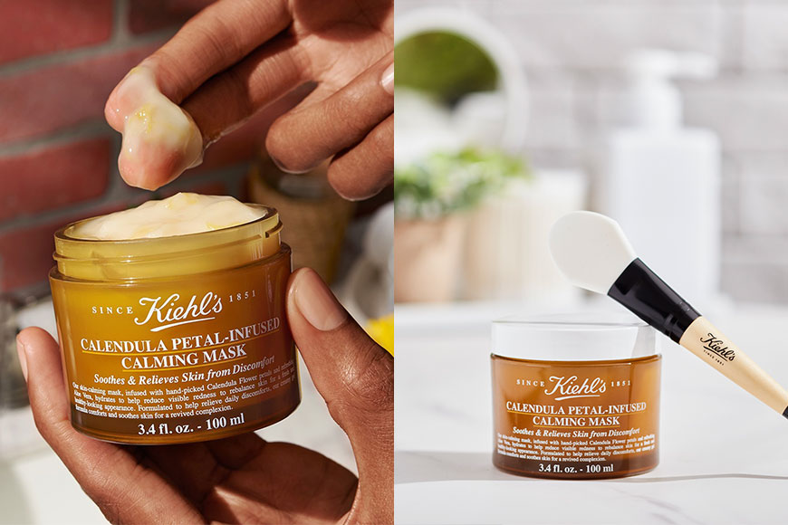 Kiehl’s Calendula Petal-Infused Skin-Calming Mask