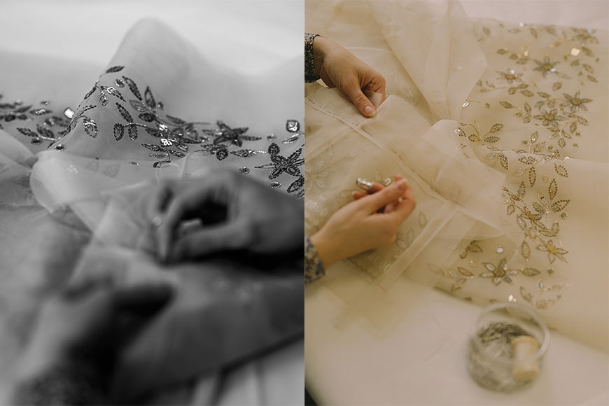 Spencer poster Chanel dress