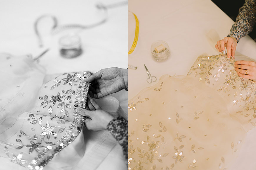 Spencer poster Chanel dress