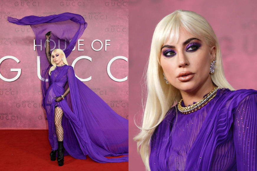 House of Gucci 首映 Lady gaga妝髮回顧