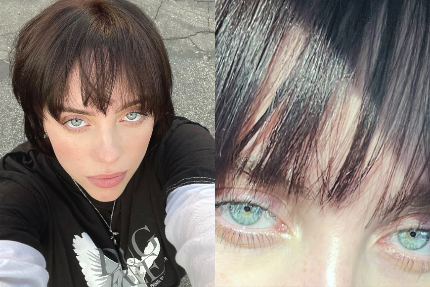 Billie Eilish 再染新髮色