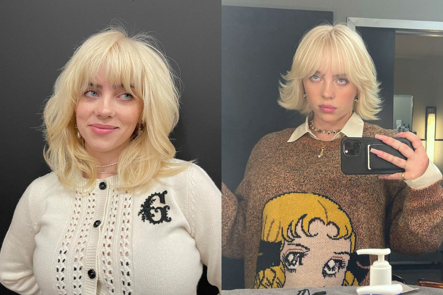 Billie Eilish 再染新髮色