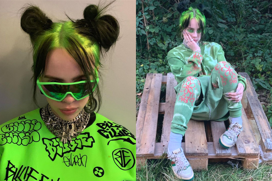 Billie Eilish 再染新髮色