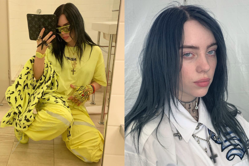 Billie Eilish 再染新髮色