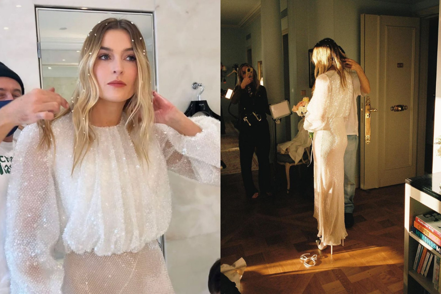 Camille Charrière Celine 婚紗