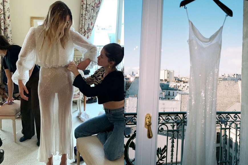 Camille Charrière Celine 婚紗