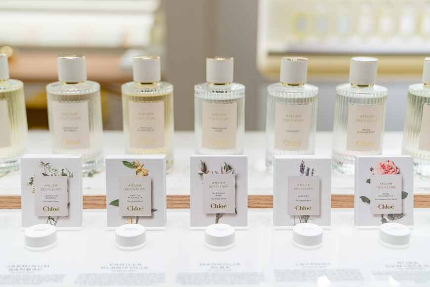 Chloé 海港城首間 Atelier des Fleurs 旗艦店