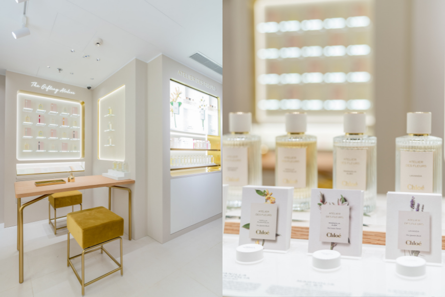 Chloé 海港城首間 Atelier des Fleurs 旗艦店