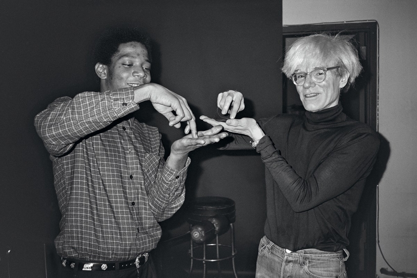 Andy Warhol and Jean-Michel Basquiat