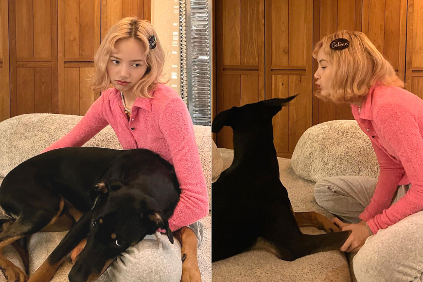 Lisa 同款 Celine 髮飾