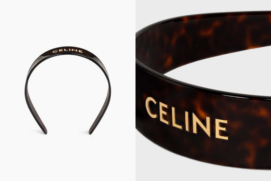 Lisa 同款 Celine 髮飾