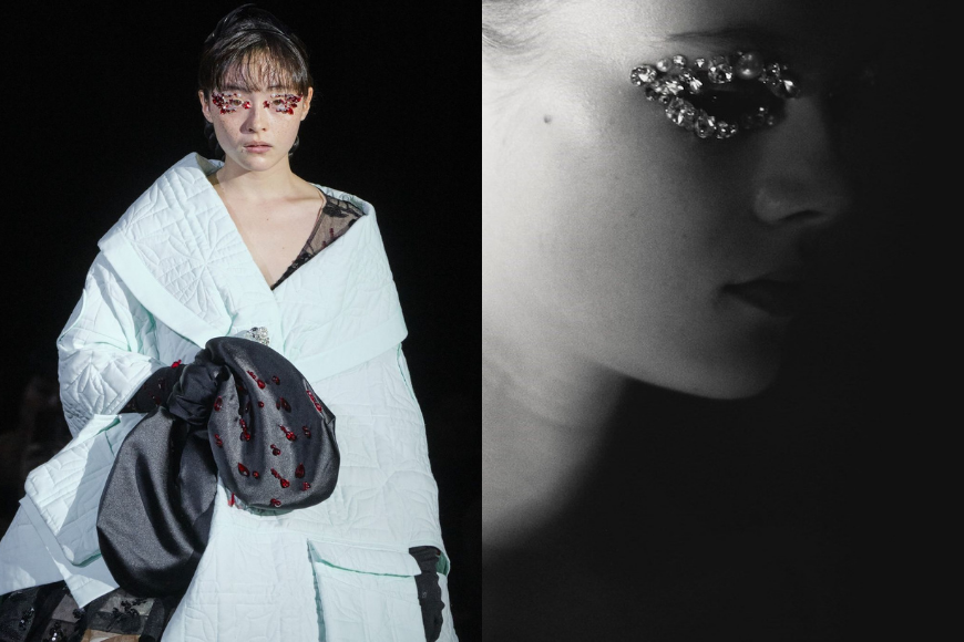 Simone Rocha FW22 Makeup