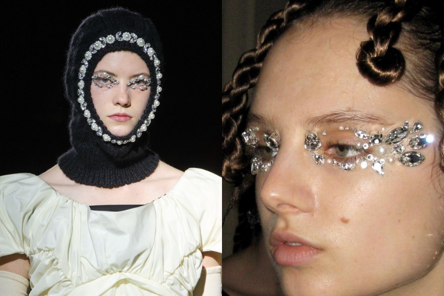 Simone Rocha FW22 Makeup