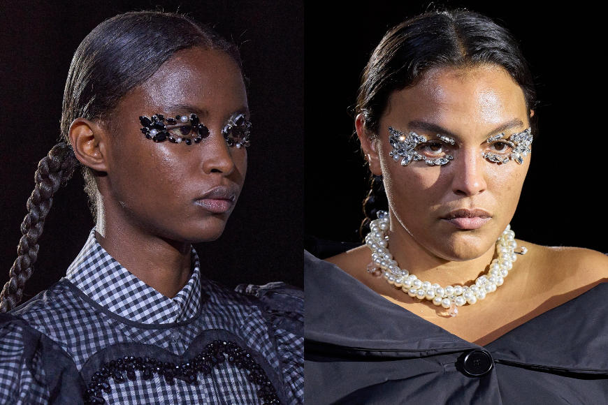 Simone Rocha FW22 Makeup