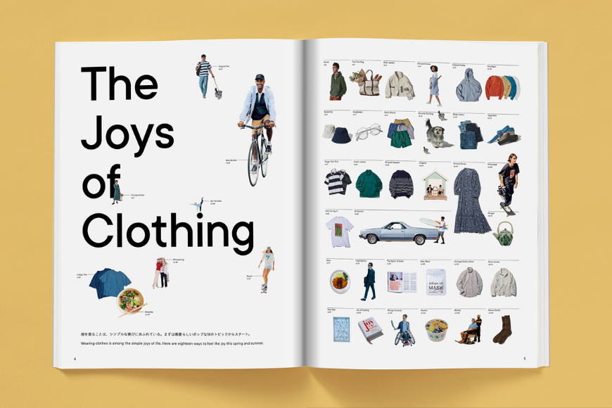 UNIQLO LifeWear magazine SS22