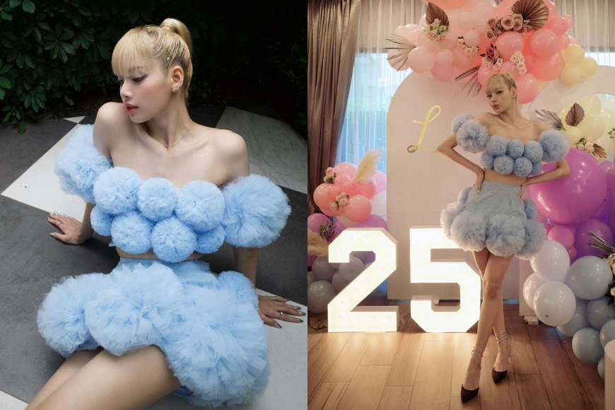 BLACKPINK Lisa 25 生日 造型