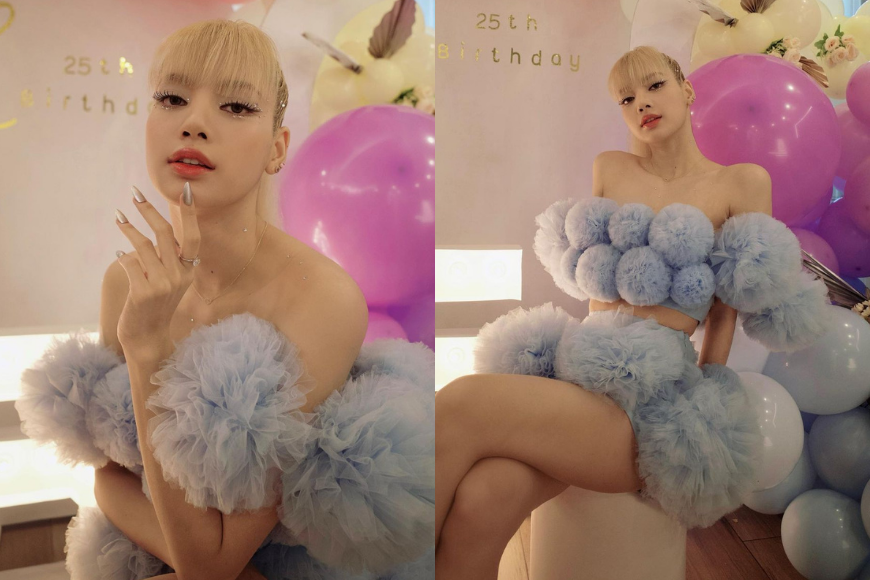 BLACKPINK Lisa 25 生日 造型