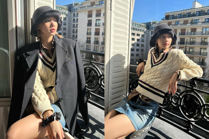 Lisa 同款 Celine 髮圈