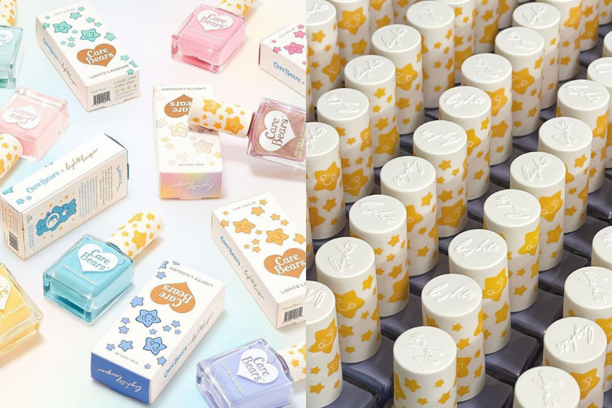 Care Bear pastel 色美甲 Jennie