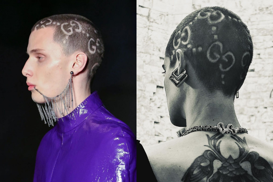 Gucci Cosmogonie GG Logo Hair