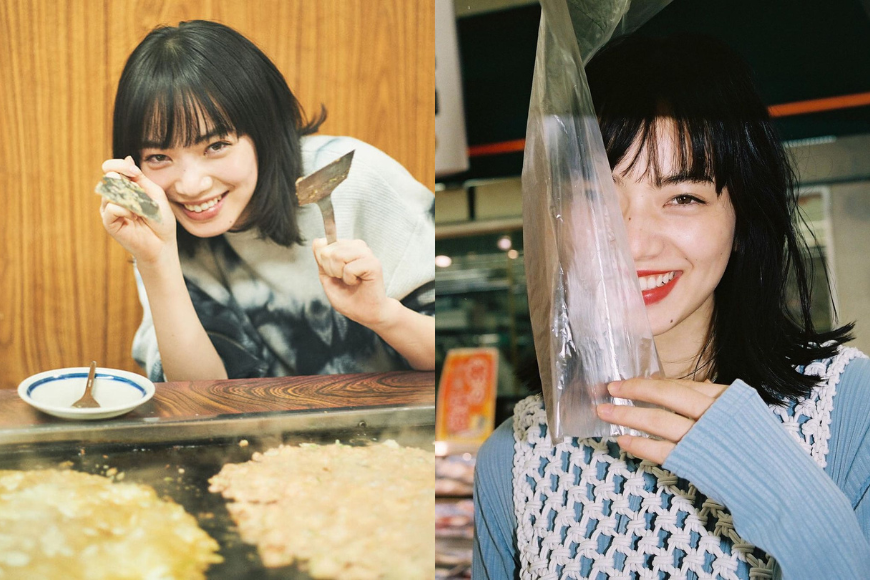 小松菜奈 橙色 新髮色