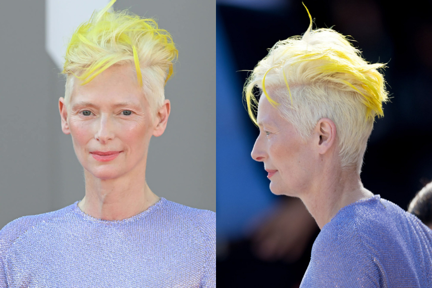 Tilda Swinton in 79th venice film festival