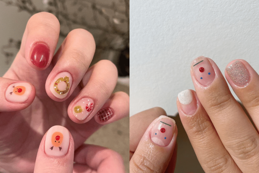 2022 聖誕主題美甲