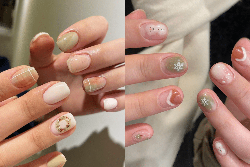 2022 聖誕主題美甲