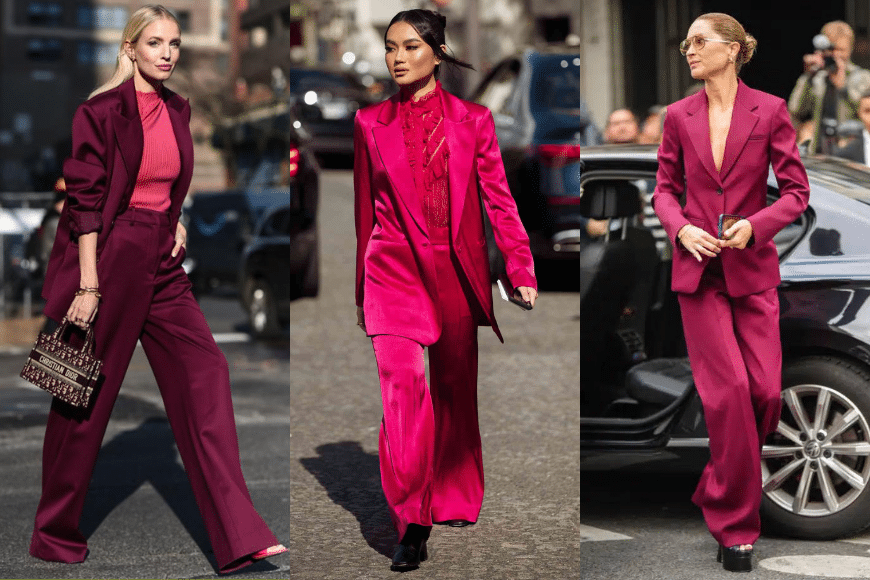 Pantone 2023 Viva Magenta Makeup