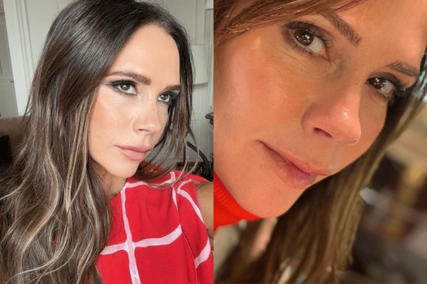 Victoria Beckham no makeup on