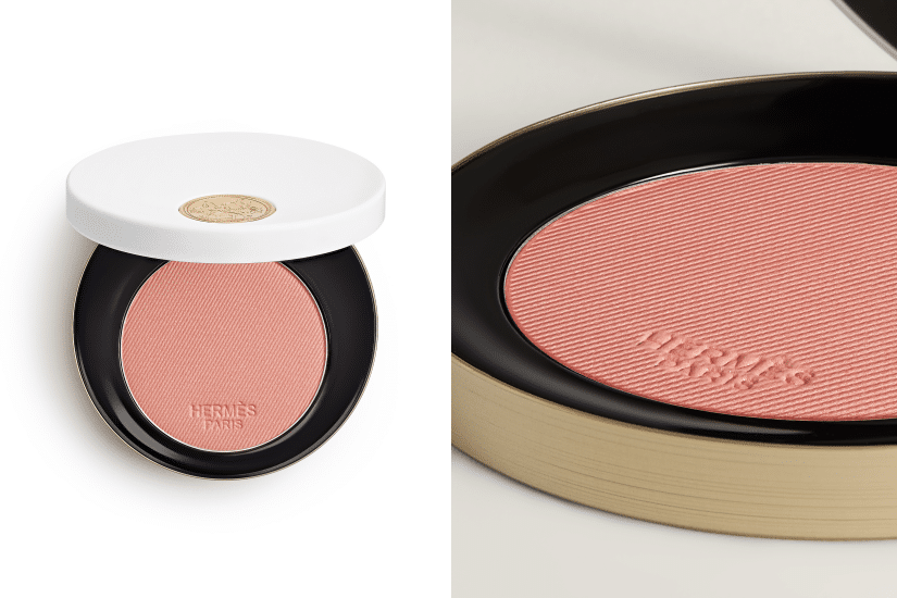 Rose Hermès Silky Blush 35 Rose Doré Rose Hermès