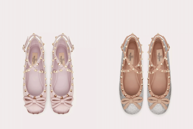 Valentino 全新芭蕾舞鞋,首推 Tone-on-Tone Valentino 全新芭蕾舞鞋,首推 Tone-on-Tone 的芭比粉 Pink PP,低調型格則有黑色選擇,還有柔美浪漫的淡粉紅色調