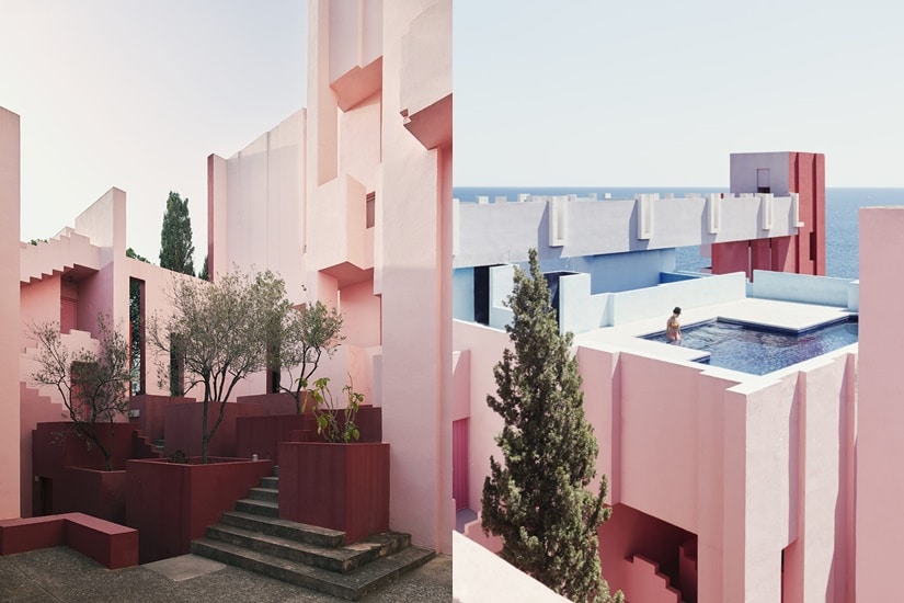 粉紅景點 - 西班牙 La Muralla Roja