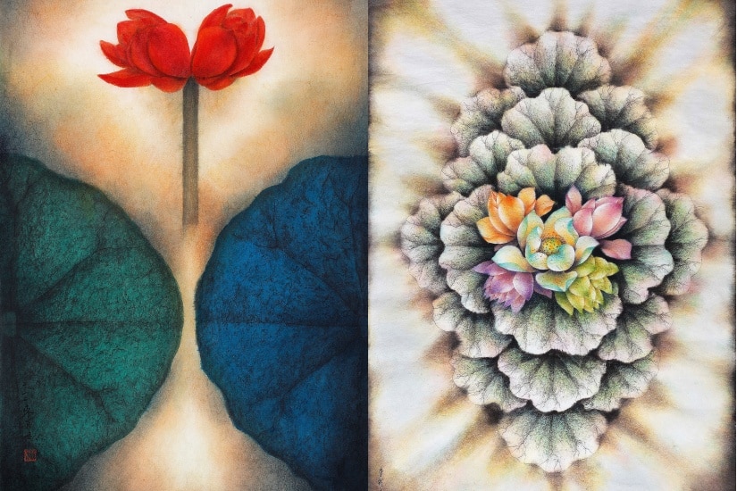 荷語境雲山行-麥羅武水墨藝術