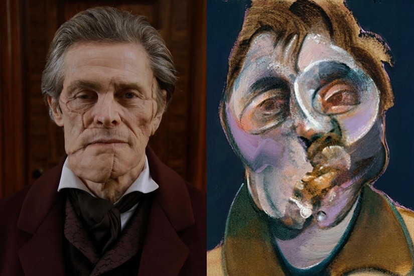 《可憐的東西》妝髮