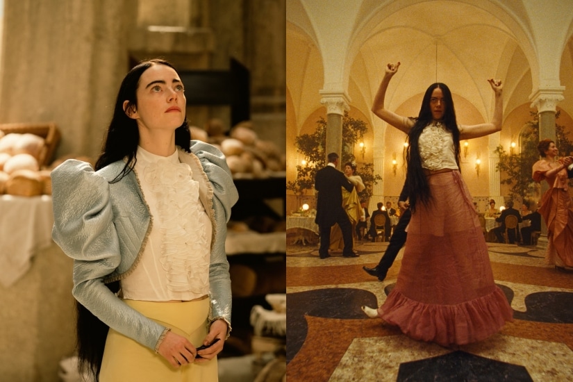 《可憐的東西》妝髮