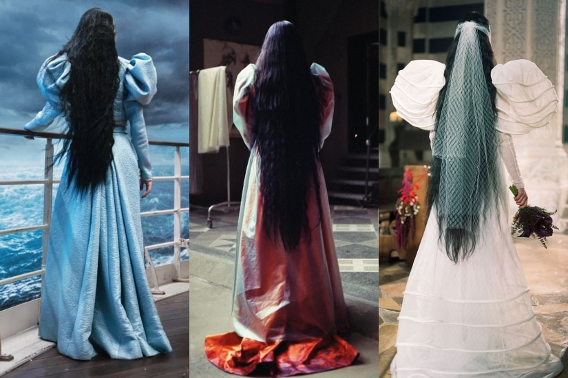 《可憐的東西》妝髮