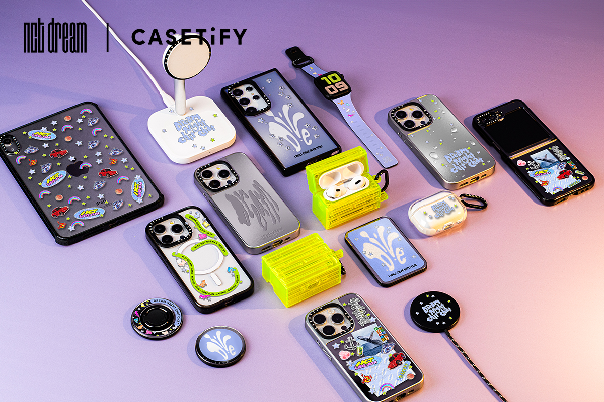 CASETiFY 與 NCT DREAM 聖水快閃限定店 首次夢幻聯乘合作