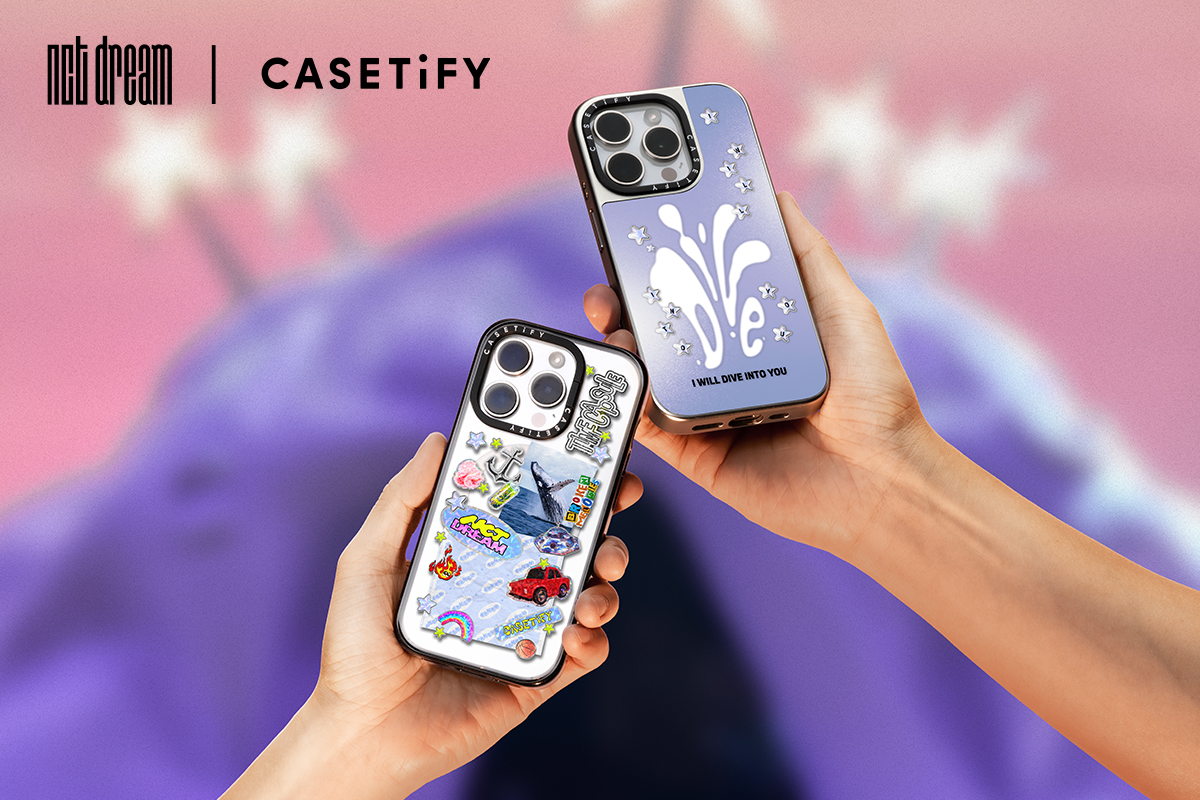 CASETiFY 與 NCT DREAM 聖水快閃限定店 首次夢幻聯乘合作