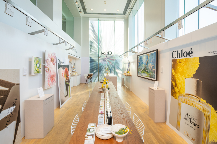 《Chloé Atelier des Fleurs 香港藝術展覽》
