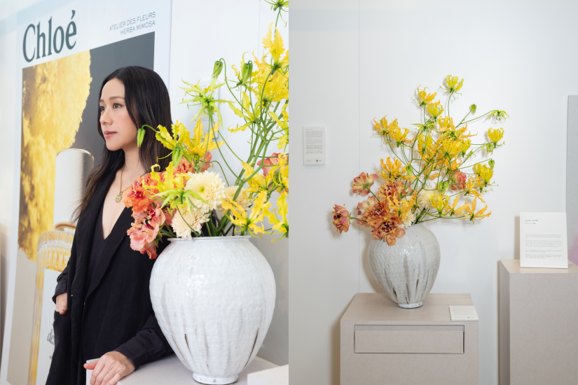 《Chloé Atelier des Fleurs 香港藝術展覽》